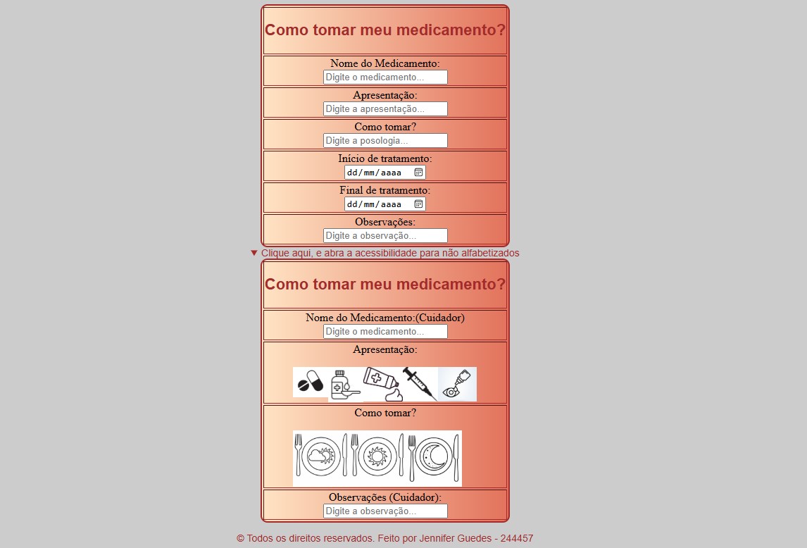 imagem do projeto: como tomar?