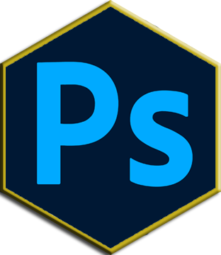 Logo do software Photoshop
